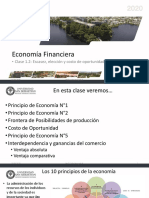 1.2 Escasez, elección y Costo de Oportunidad