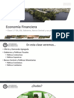 1.7 OA, DA, Gobierno, Banco Central y sus políticas