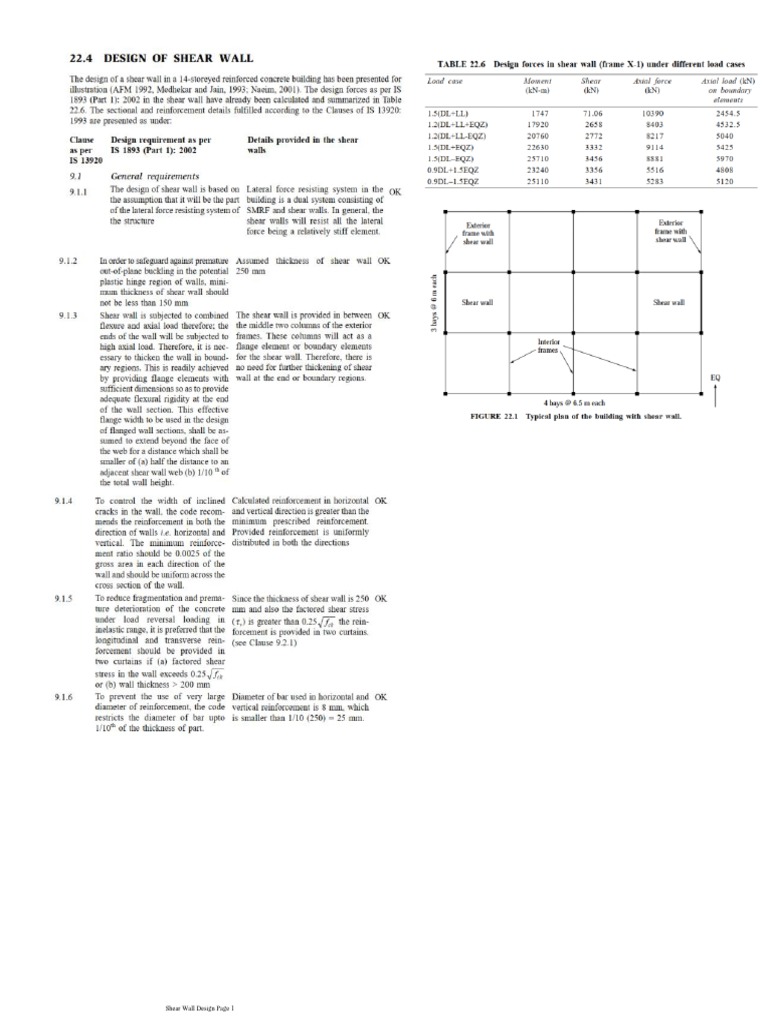Shear Wall Design Guide | PDF