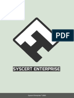 Syscert Enterprise® Brochure General