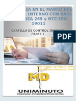 Auditoría de control interno con aplicación de NIA 265-ES 2013 y NTC-ISO 19011