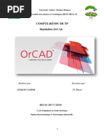 compte rendu TP Orcad
