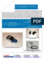 DC Current Sensors, DC Current Transducers, DC Current Probes