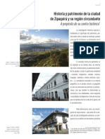 Historia y Patrimonio de La Ciudad de Zipaquirá y Su Región Circundante A Propósito de Su Centro Histórico 1 PDF