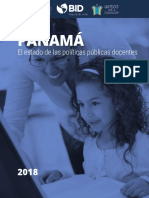 Panamá - FINAL Analasis de La Educacion PDF