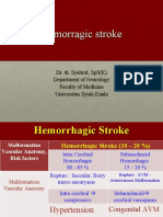 Stroke Hemoragik (DR - Dr. Syahrul, SPS (K) )
