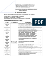Cronograma Cálculo Diferencial CDX24 2014-2 PDF