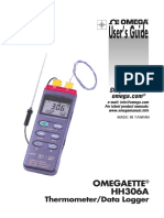 User's Guide: Omegaette HH306A