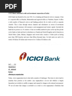 ICICI Bank (Industrial Credit and Investment Corporation of India)