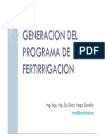 Generacion Del Programa de Fertilizacion