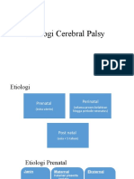 Etiologi Cerebral Palsy