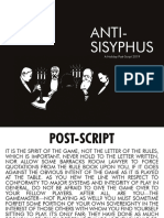 Anti-Sisyphus: A Holiday Post-Script 2019