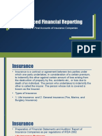 Advanced Financial Reporting: Module 4: Final Accounts of Insurance Companies