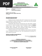 Surat Permohoan Audiensi Bupati
