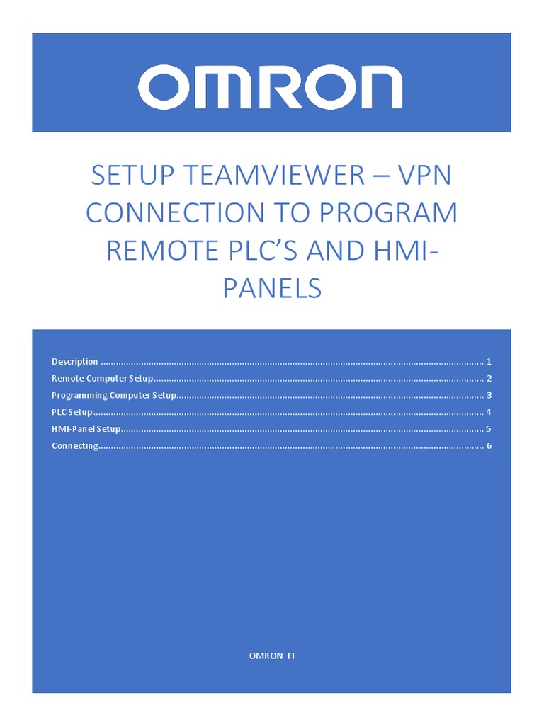 TeamViewer VPN Remote Programming PDF Ip Address Virtual