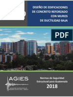 NSE 7.9-18 Edificaciones de Concreto Reforzado Con Muros de Ductilidad Baja PDF