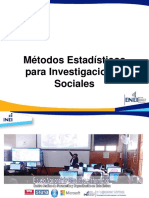 Métodos Estadísticos para Investigaciones Sociales