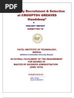 Download crompton greaves report by Anand Jherwer SN47800852 doc pdf