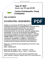 Solicitud de Pase Personal Laboral