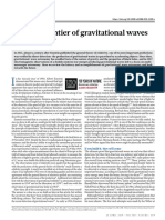 Review: The New Frontier of Gravitational Waves