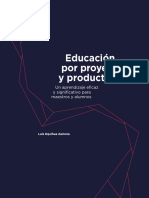Educacion Por Proyectos y Productos