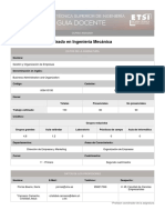 Grado en Ingeniería Mecánica: CURSO 2020/2021