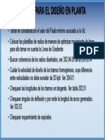 TEO 2B Resumen Pautas Diseño en Planta PDF