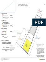 Zoning Worksheet: 1. Zoning District: 2. Lot Dimensions