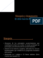 Apuntes 3.1 Sinopsis, Argumento, Estructura Dramática PDF