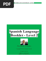 Spanish Language Booklet Level 2 PDF