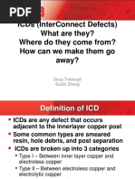 Icds (Interconnect Defects) What Are They? Where Do They Come From? How Can We Make Them Go Away?