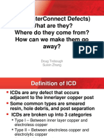 Icds (Interconnect Defects) What Are They? Where Do They Come From? How Can We Make Them Go Away?