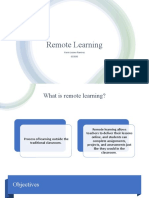 Remote Learning