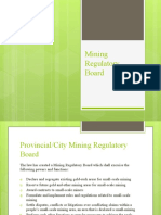 Mining Regulatory Board