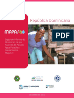 Segundo Informe de Monitoreo de los Avances de Pais en Agua Potable y Saneamiento MAPAS II Republica Dominicana (1)