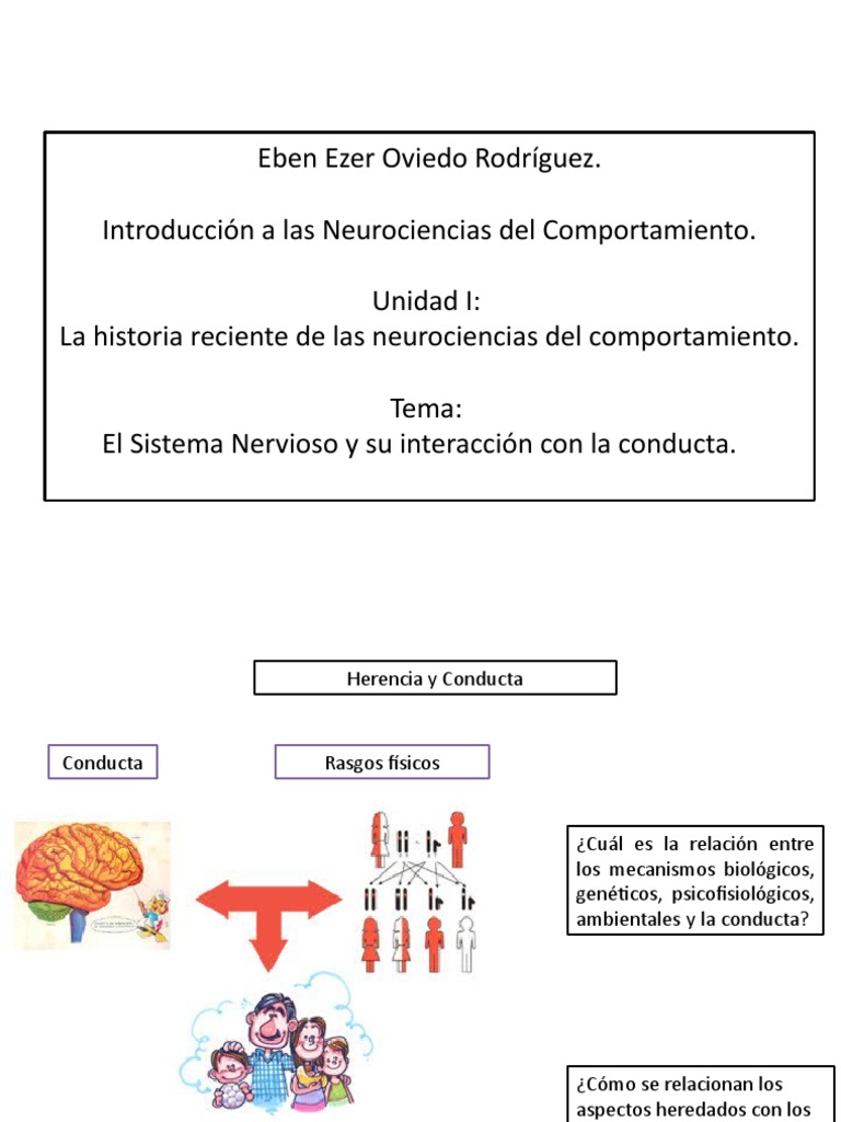 Introducción a las Neurociencias del Comportamiento | PDF ...