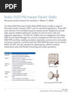 Nokia 9500 MPR MPT Short-Haul R7-1 ANSI Data Sheet PDF