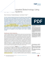 Advances in Industrial Biotechnology Using Crispr-Cas Systems