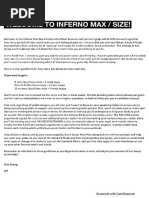 P90X Workout Sheets | PDF | Physical Exercise | Human Size