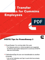 INSITE Transfer Process For Cummins Employees