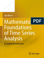 Mathematical foundations of time series analysis (2017)