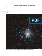 El Telescopio Espacial Hubble Observa Un Puñado de Estrellas