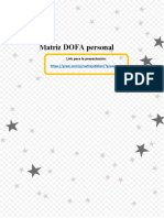 Matriz DOFA Personal: Link para La Presentación