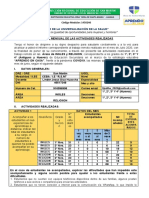 Informe Mensual Julio English y Religion 2020