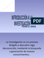 1 Introducción A La Investigación