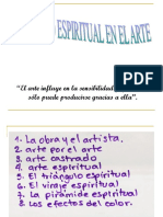 !sobre Lo Espiritual en El Arte