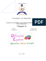 University of Zimbabwe Linear Algebra and Probability Chapter 1 Introduction