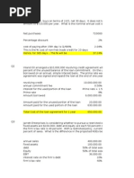 Working Cap.mgmt Questions Solution