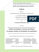 Solutions Periodiques Et Presque Periodiques PDF
