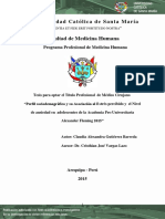 "Perfil Sociodemográfico y Su Asociación Al Estrés Percibido y El Nivel PDF